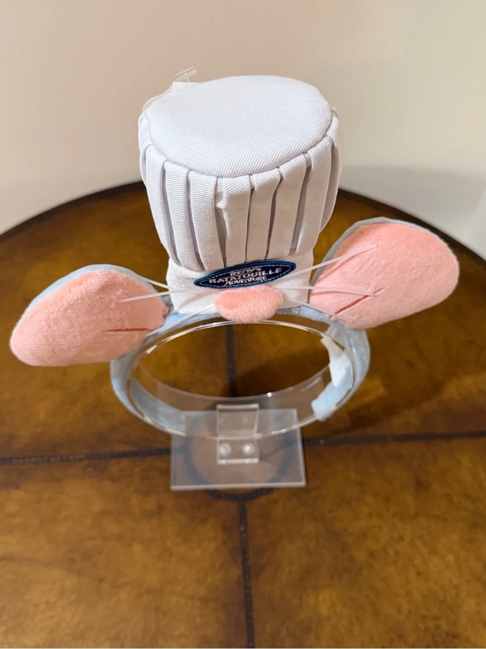 NEW DISNEY EPCOT FRANCE REMY’S RATATOUILE EARS HEADBAND CHEFS HAT WHISKERS 👨‍🍳